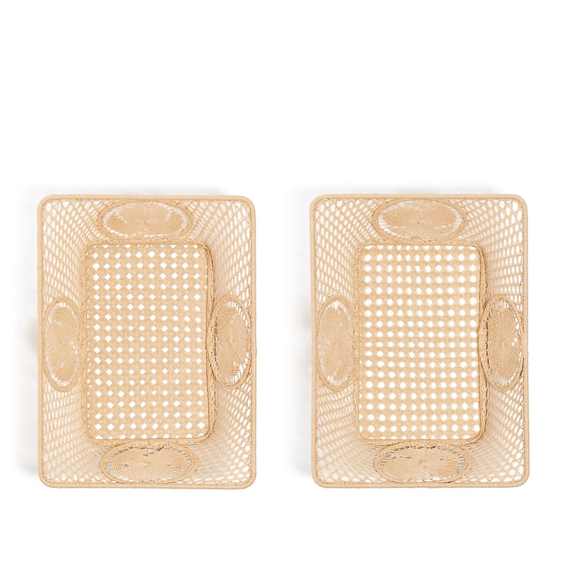 Set of Two Rectangular Baskets