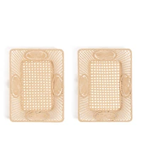 Set of Two Rectangular Baskets