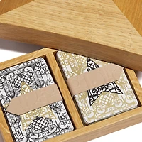 Box with Two Decks of Cards