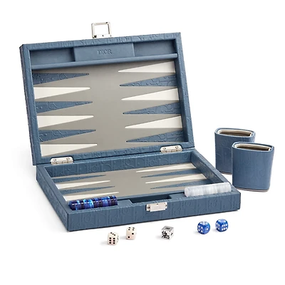 Small Leather Backgammon