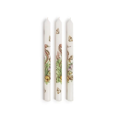Set of Three Tapered Candles