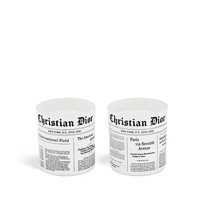 Set of Two Muguet Encens Scented Mini Candles