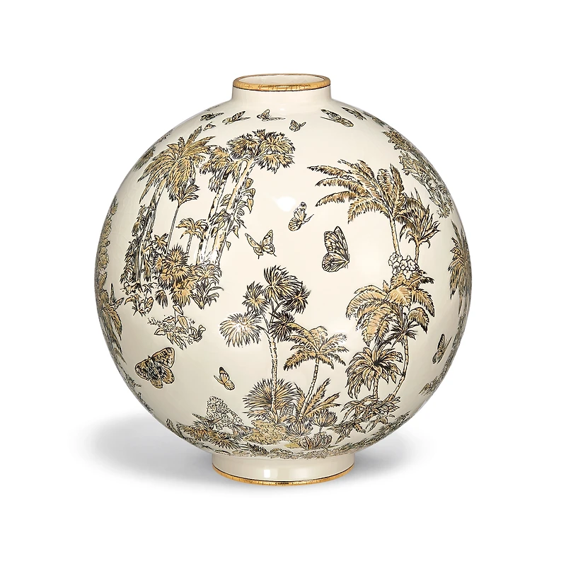Large Round Vase