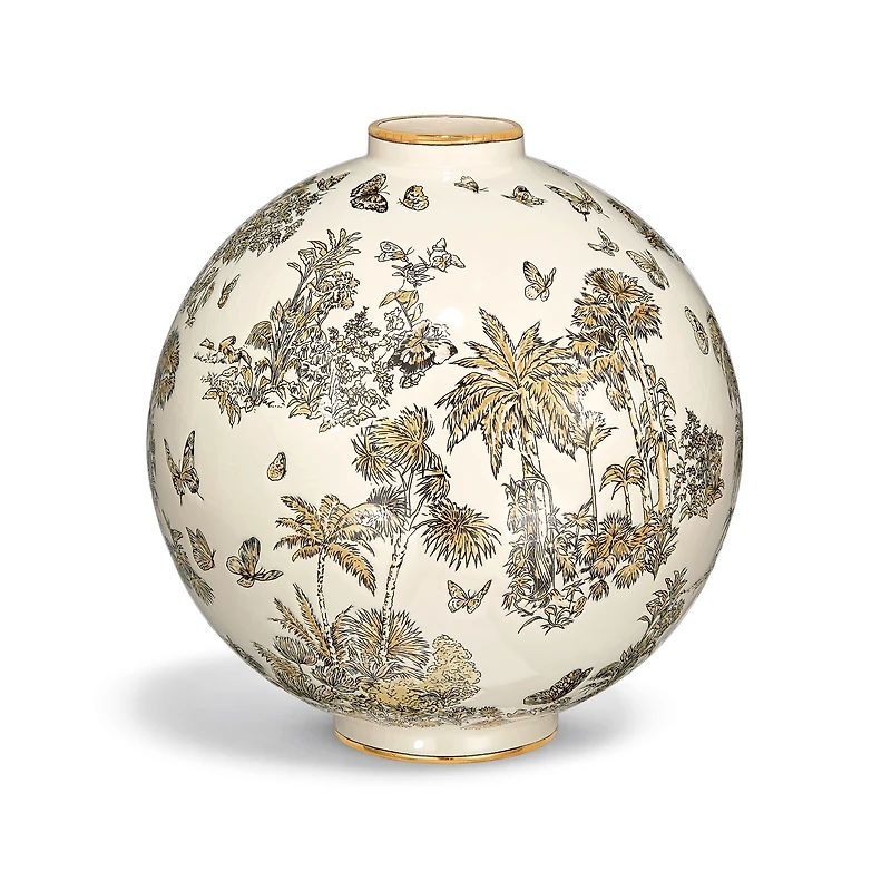 Large Round Vase