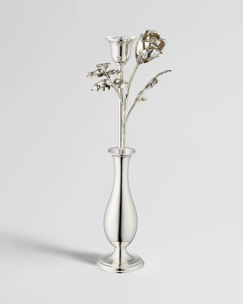 Rose Candle Holder Vase