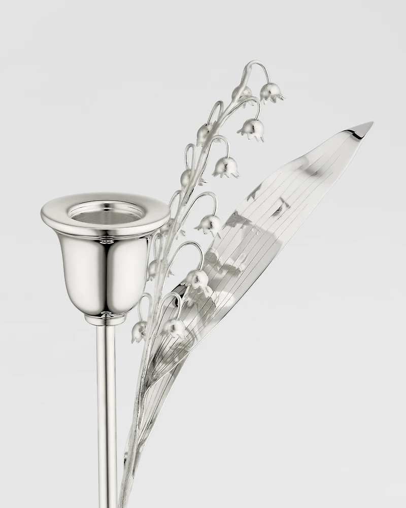 Lily of the Valley Candle Holder Vase