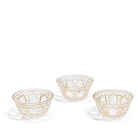Set of Three Ice Cream Bowls