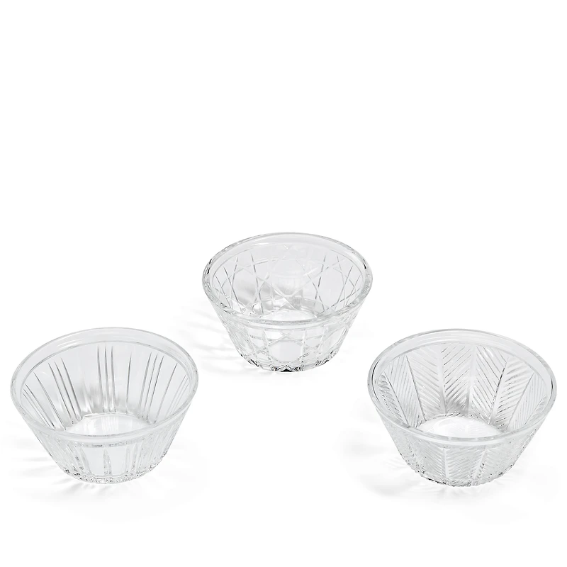 Set of Three Ice Cream Bowls