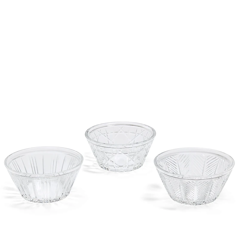 Set of Three Ice Cream Bowls