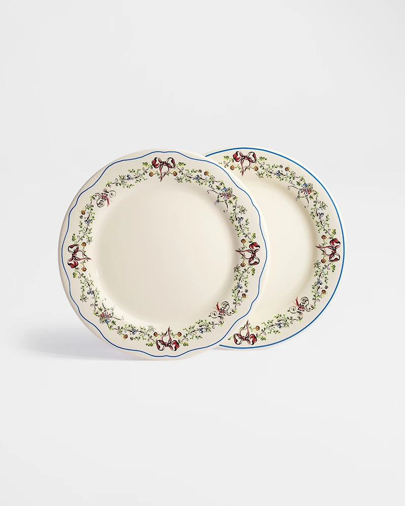Set of Six Dinner Plates