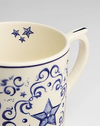 Set of Two Mugs, Clover and Star