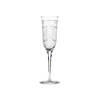 Engraved Champagne Flute