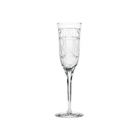 Engraved Champagne Flute