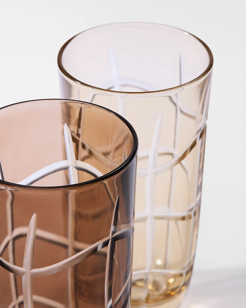 Set of Six Cocktail Glasses