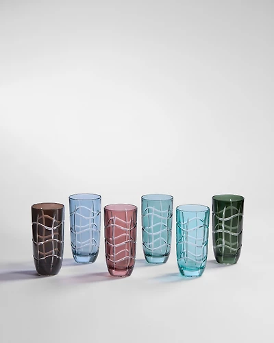 Set of Six Glasses