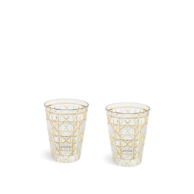 Set of Two Water Glasses