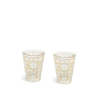 Set of Two Water Glasses