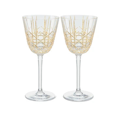 Set of Two Wine Glasses