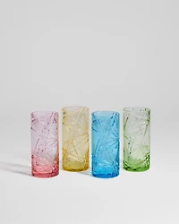 Set of Four Dior Escale Juice Glasses