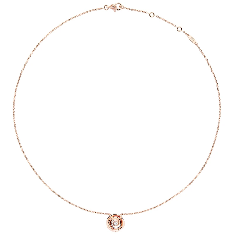 Large Rose Dior Couture Necklace