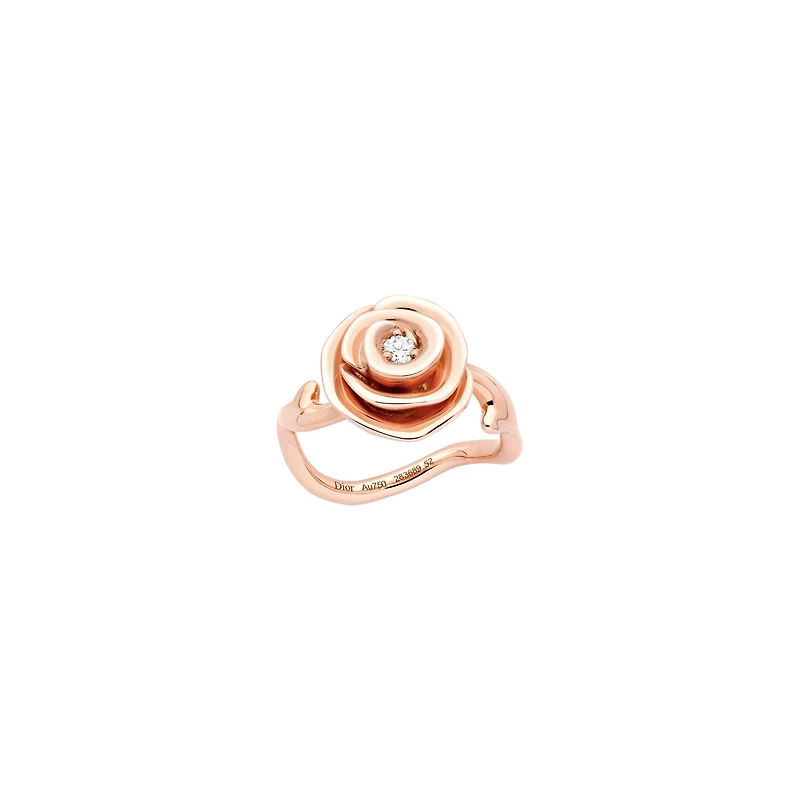 Large Rose Dior Couture Ring