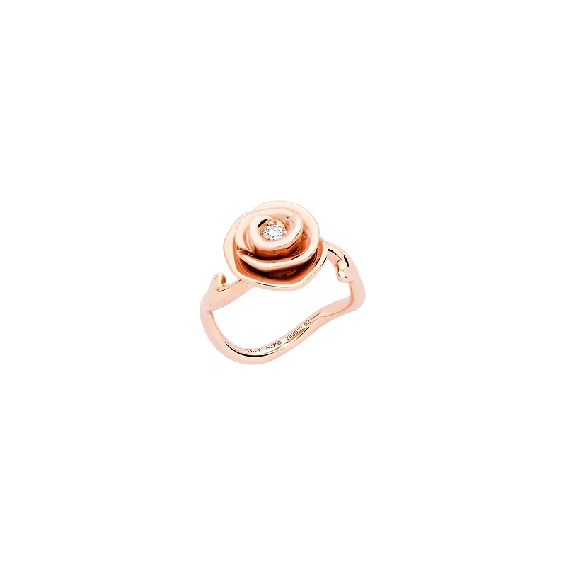 Large Rose Dior Couture Ring