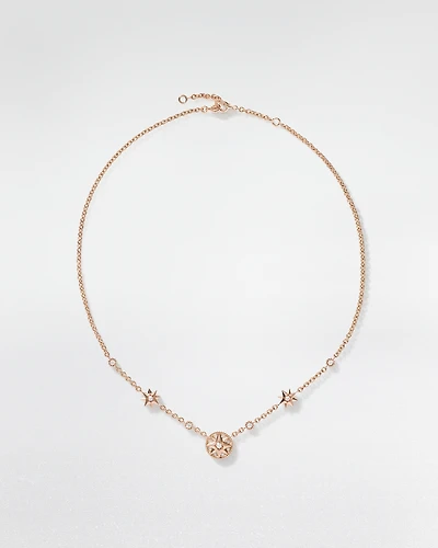 Rose des Vents and Étoile des Vents Necklace