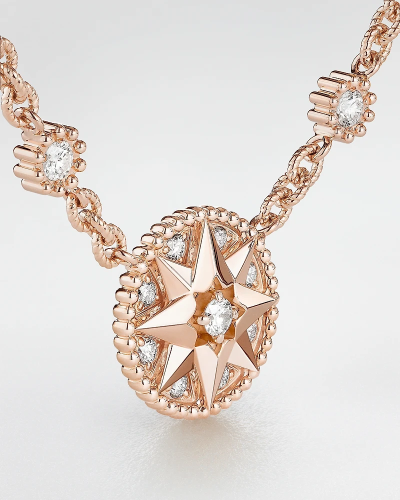 Rose des Vents and Étoile des Vents Necklace