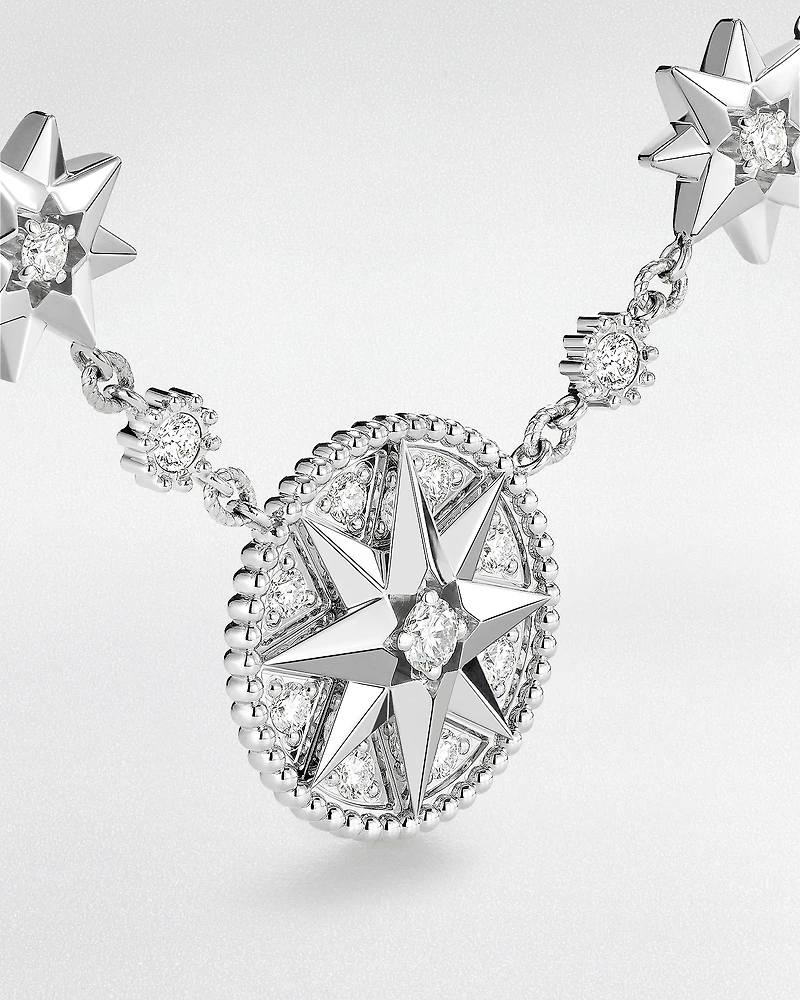 Rose des Vents and Étoile des Vents Necklace