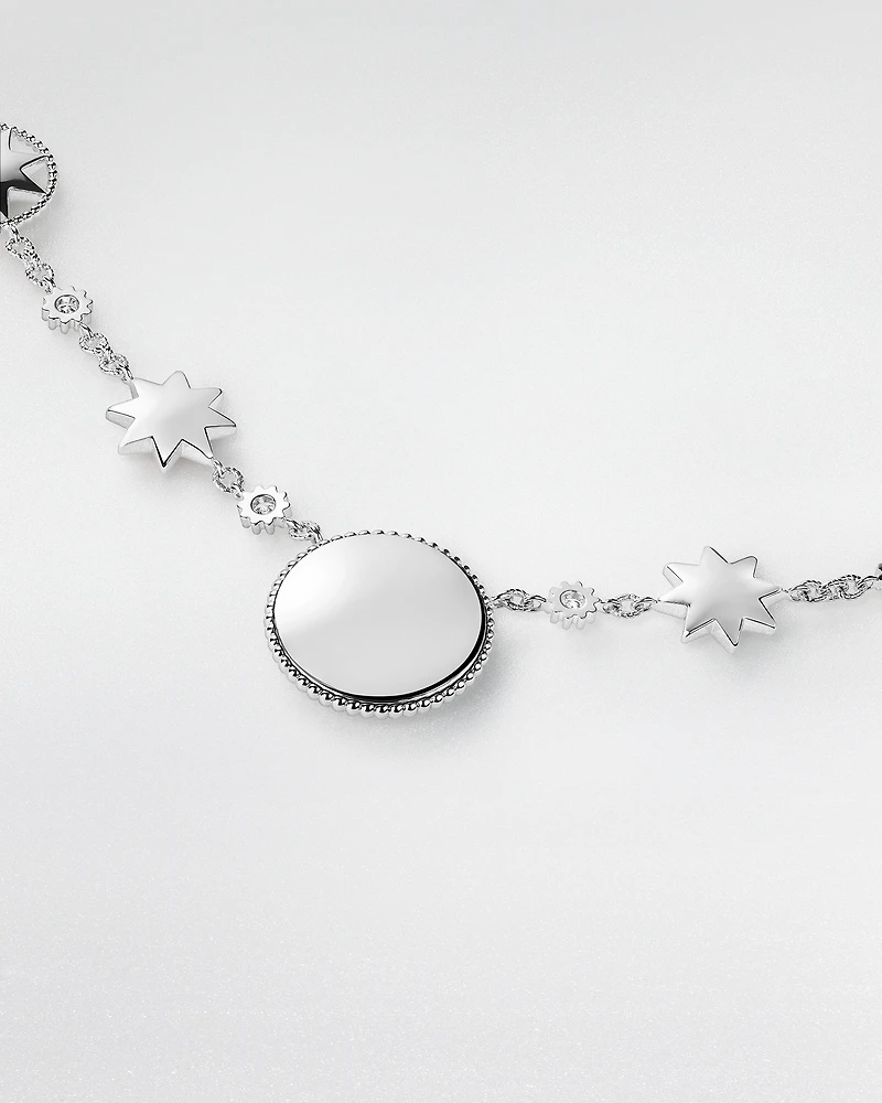 Rose des Vents and Étoile des Vents Necklace