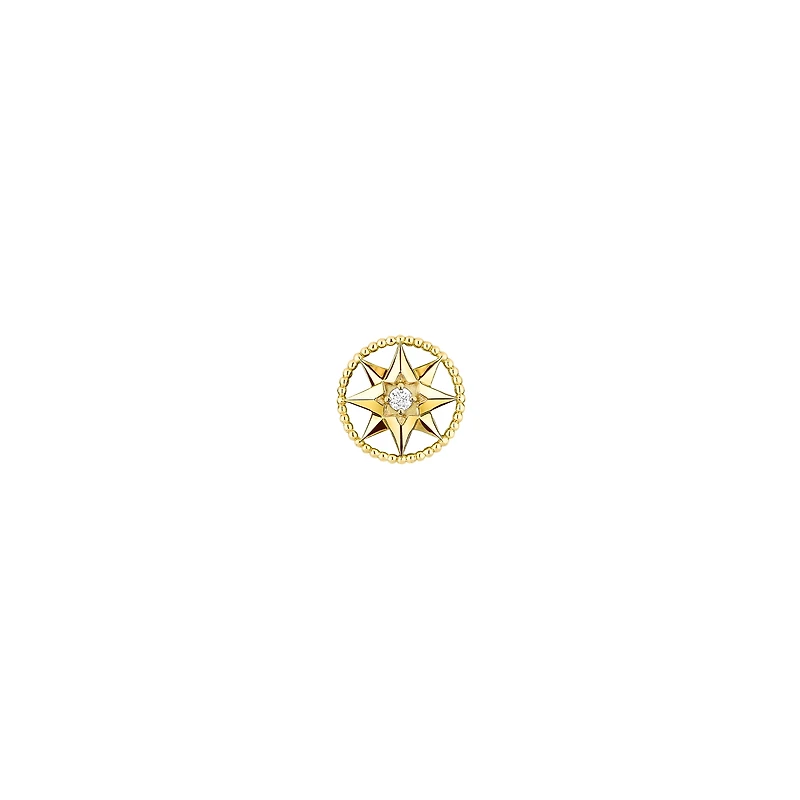Small Rose des Vents Single Earring