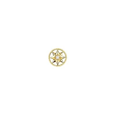 Small Rose des Vents Single Earring
