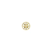 Small Rose des Vents Single Earring
