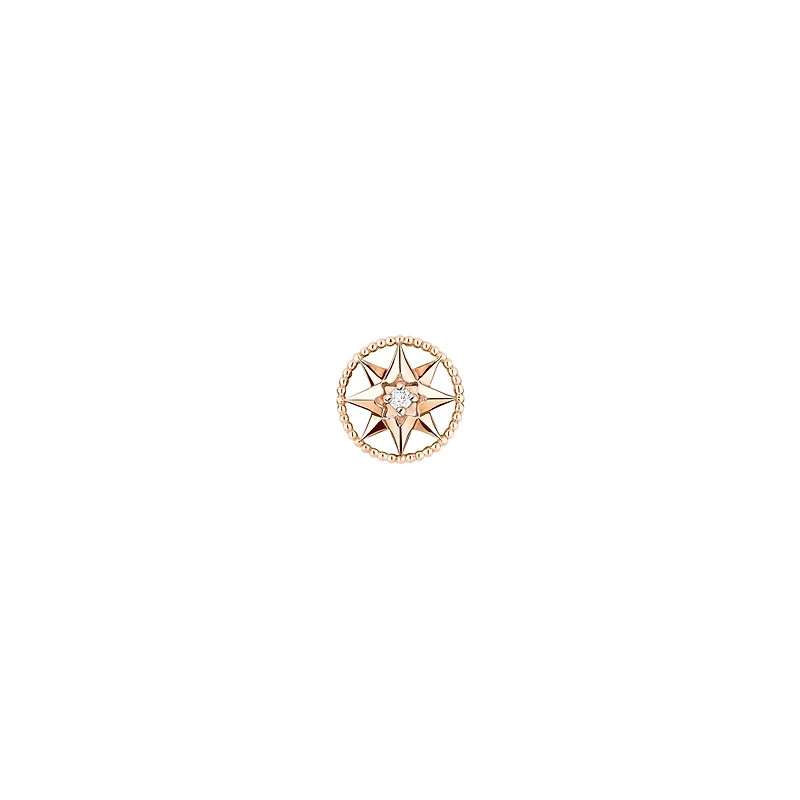 Small Rose des Vents Single Earring