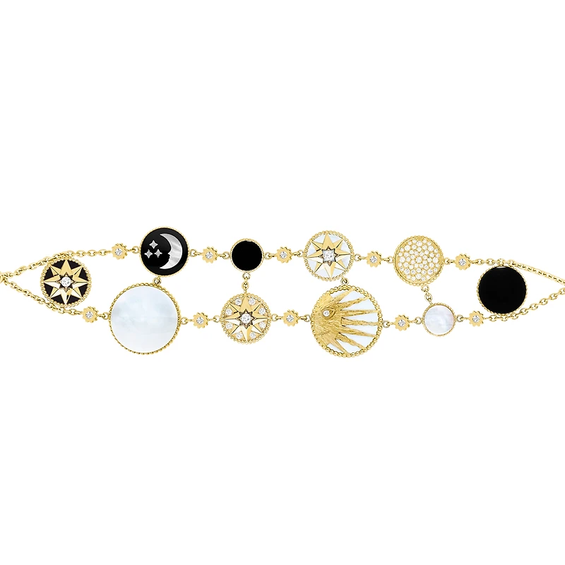 Rose des Vents and Rose Céleste Bracelet