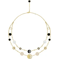 Rose des Vents and Rose Céleste Necklace