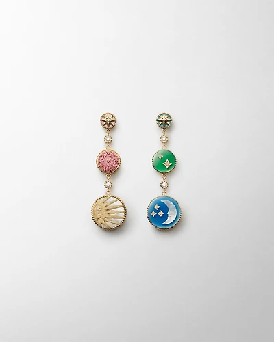 Rose Céleste Earrings