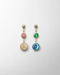 Rose Céleste Earrings