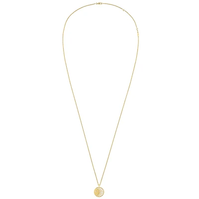 Rose Céleste Medallion Necklace