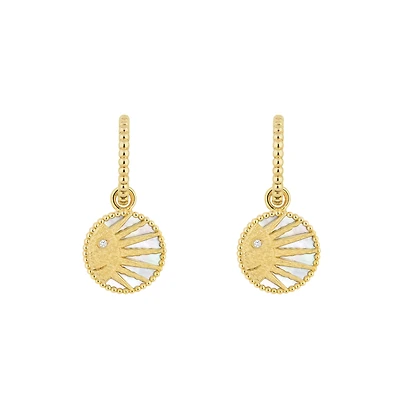 Rose Céleste Earrings