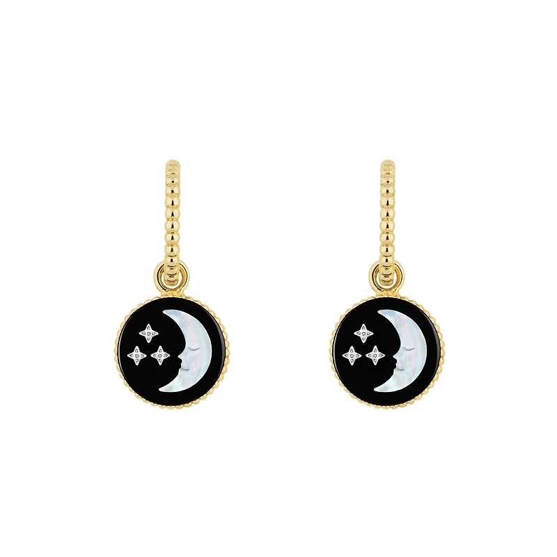 Rose Céleste Earrings