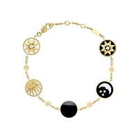 Rose des Vents and Rose Céleste Bracelet
