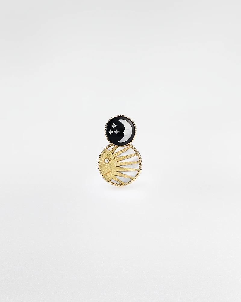 Rose des Vents Single Earring