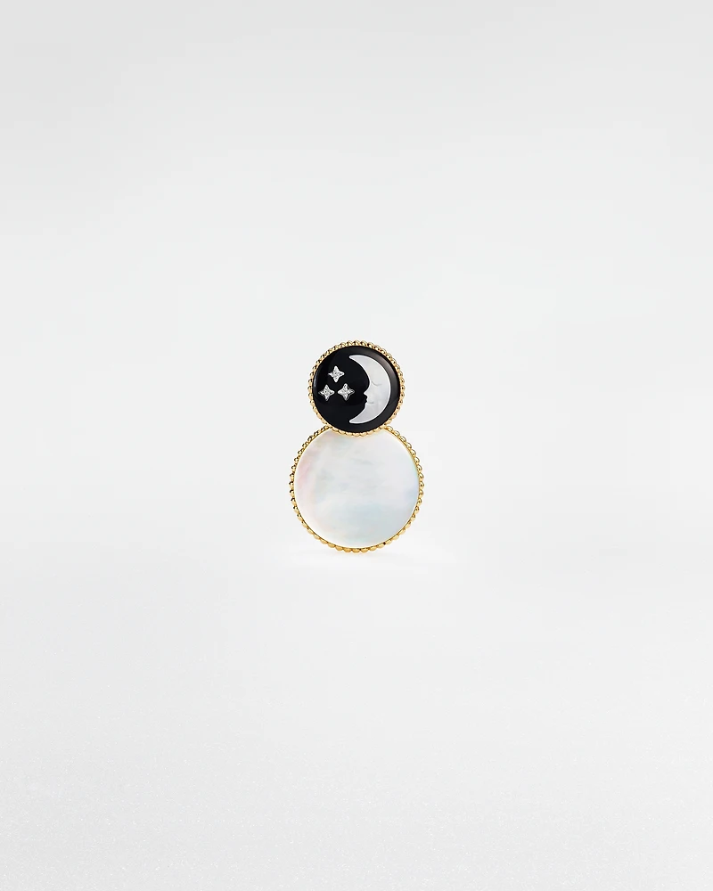 Rose Céleste Single Earring