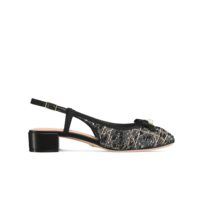 Dior Or Ballet Slingback Pump