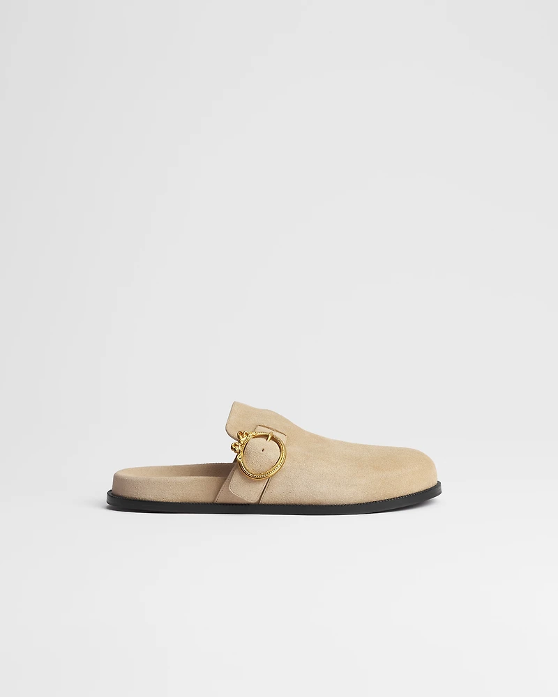 Dior Médaillon Buckle Mule