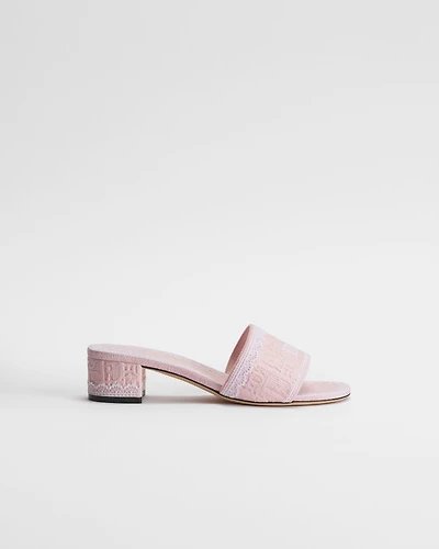 Dioramour Dior Dentelle Heeled Slide