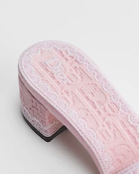 Dioramour Dior Dentelle Heeled Slide