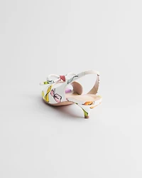 Dioriviera Dior Bow Heeled Slingback Sandal