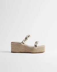 J'Adior Wedge Slide with Straps